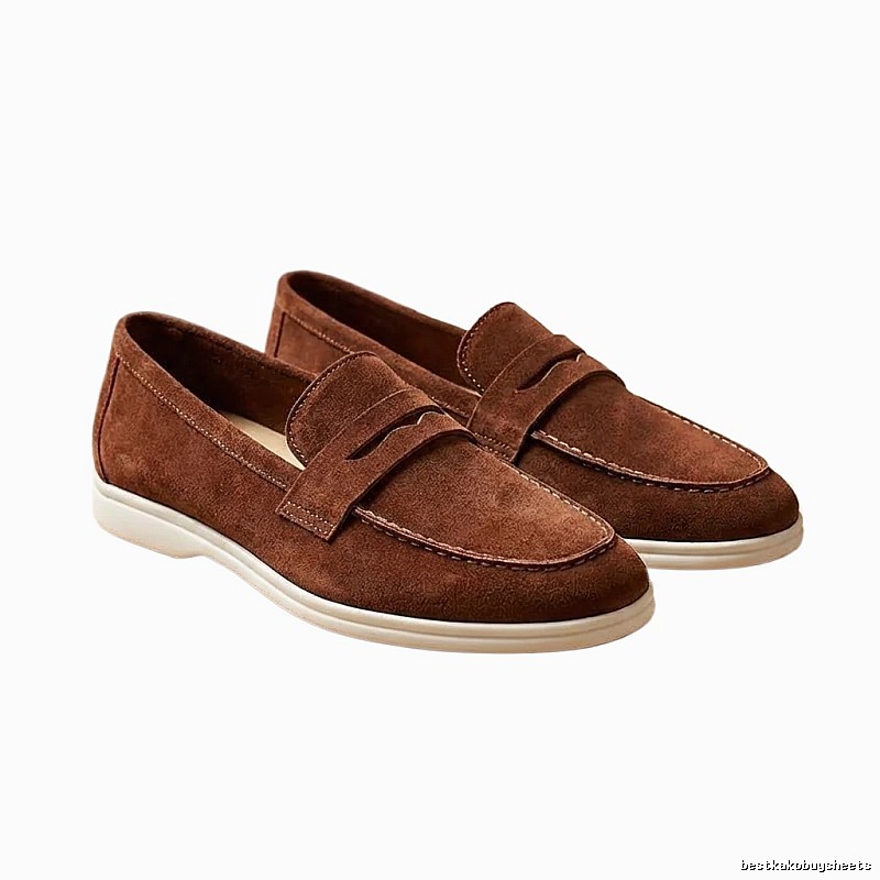 Loro Piana casual style brown shoes