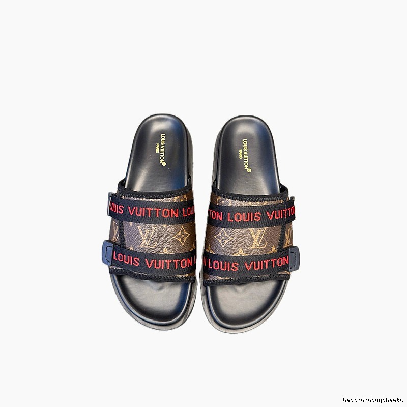 Louis Vuitton Monogram Casual Color-block Slide