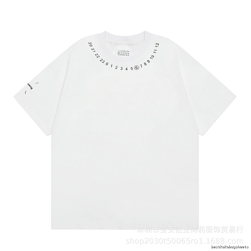 Maison Margiela MM6 High Street Style White T-Shirt