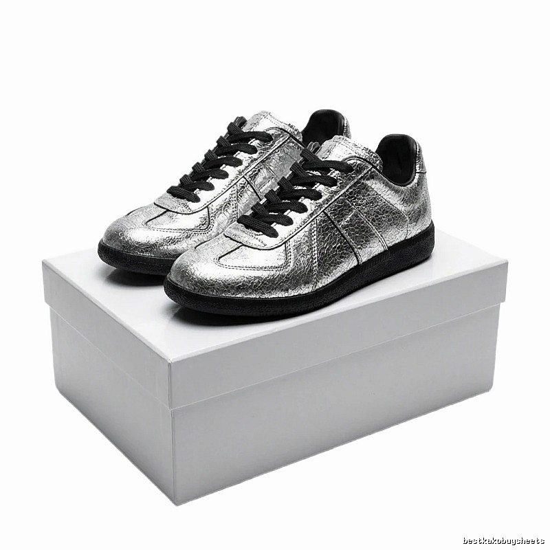 Maison Margiela silver retro sneakers