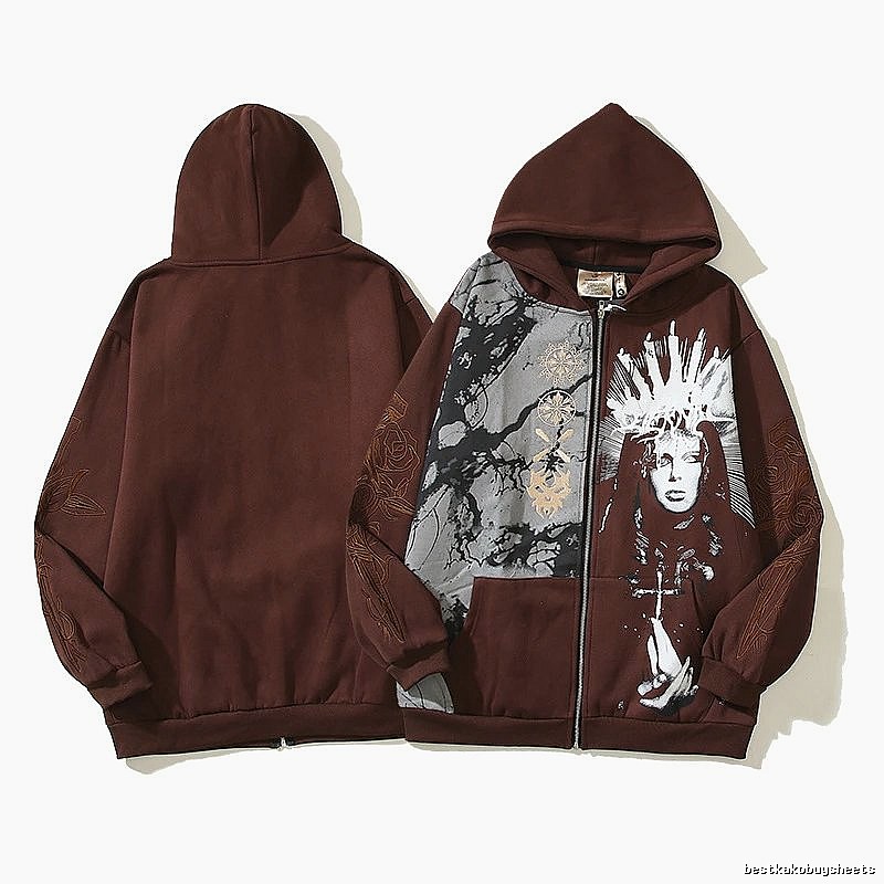 Mastermind Style W11 Zip Hoodie Training Look Skull