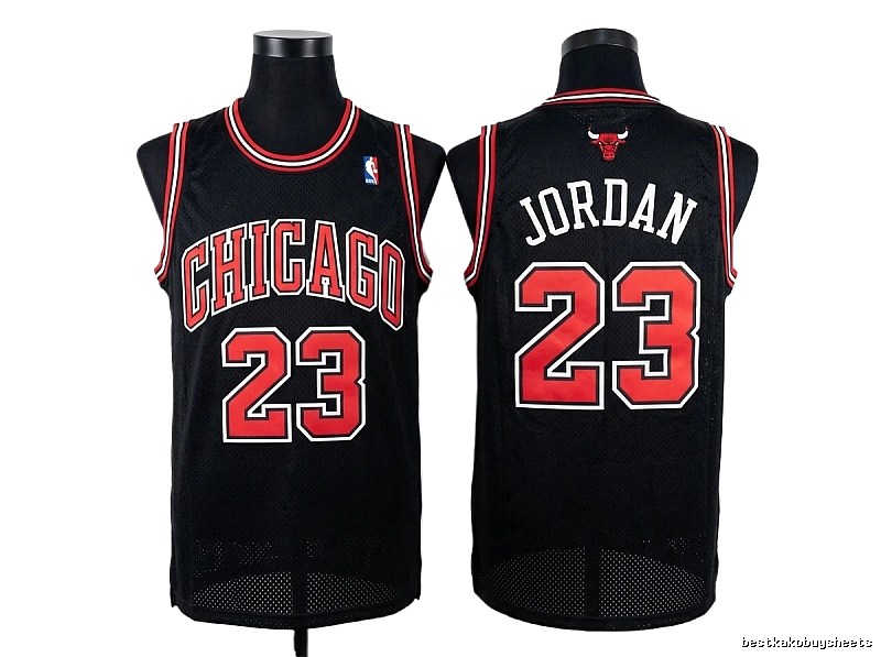 Michael Jordan Jordan-style black jersey