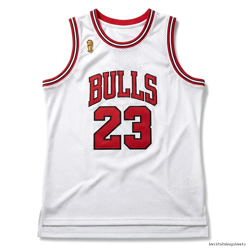 Michael Jordan retro-style white jersey