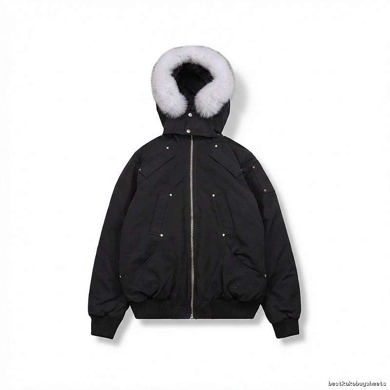 Michael Kors black parka down jacket