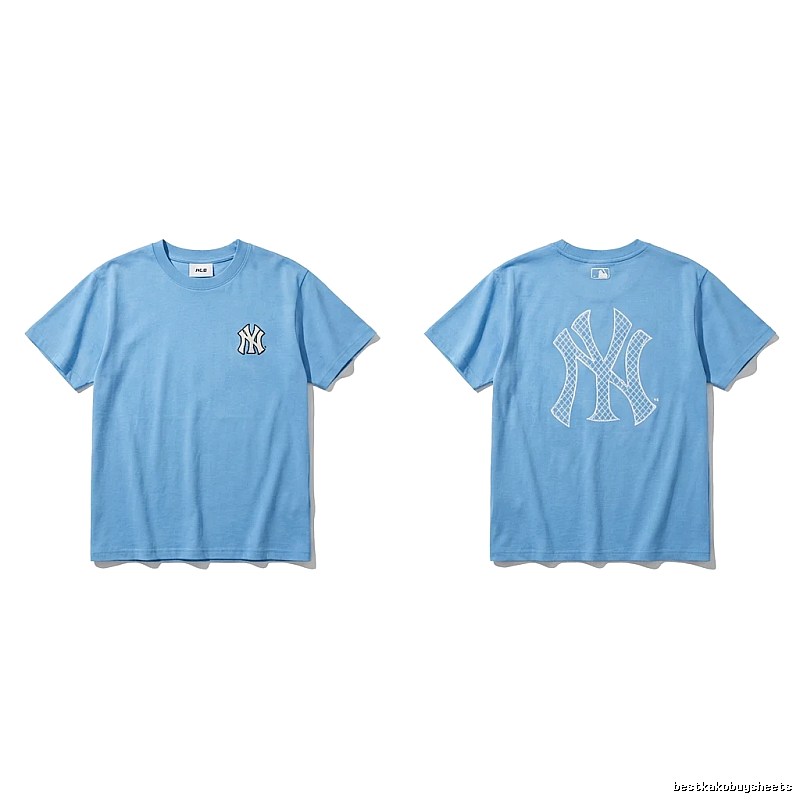 MLB Classic Simple Style Blue T-shirt