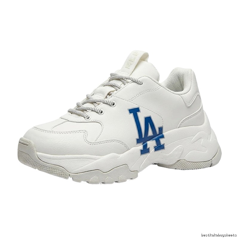 MLB LA Series Retro Style White Shoes