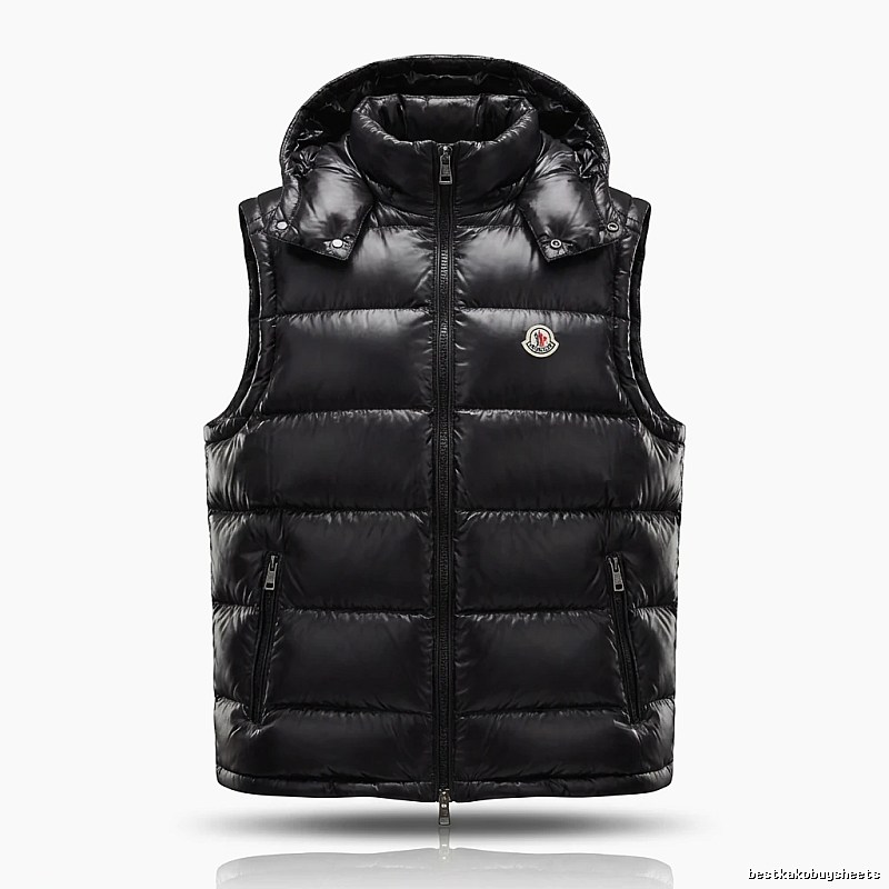 Moncler Black Trendy and Cool Down Vest