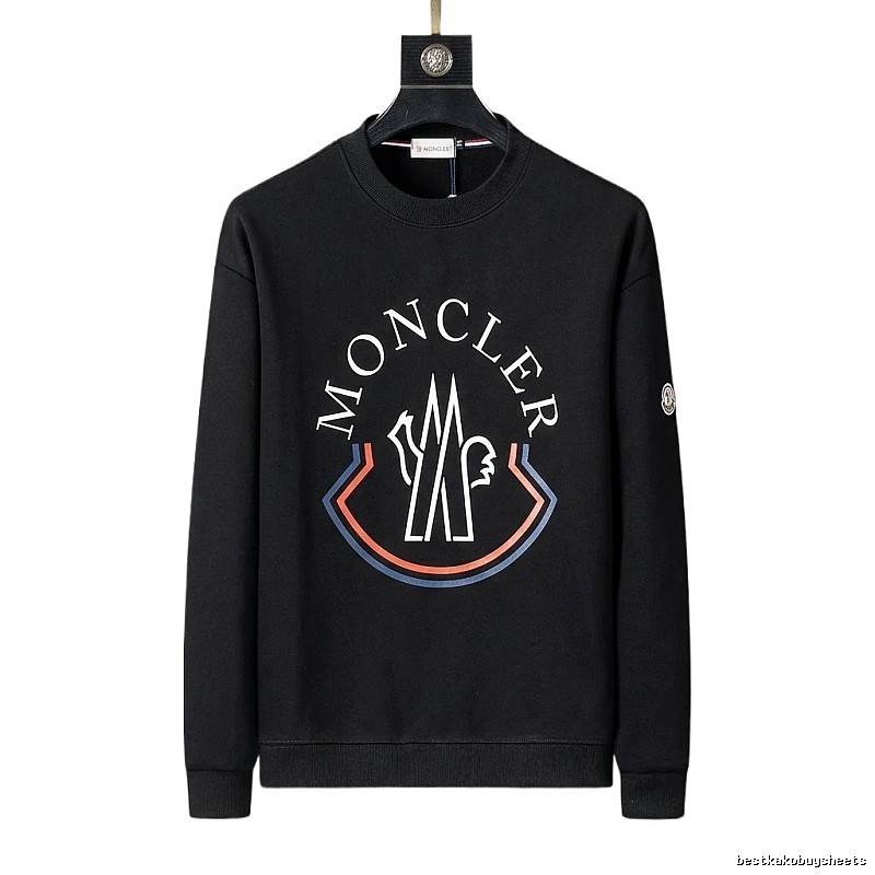 Moncler Classic and Stylish Black Sweatshirt