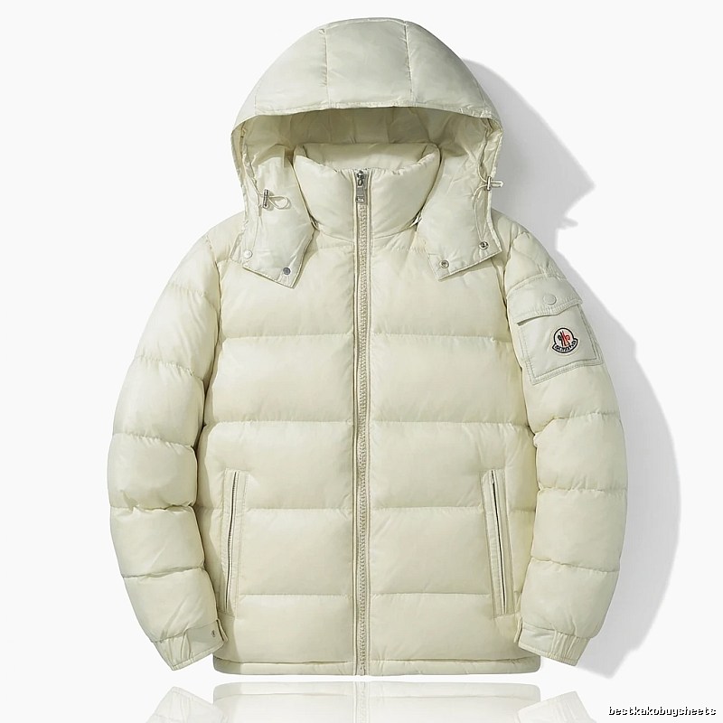 Moncler classic beige down jacket