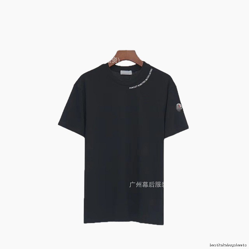 Moncler Classic Casual Style Black Short-sleeve T-shirt