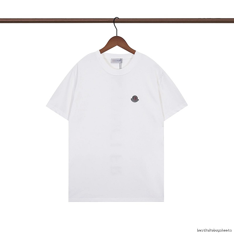 Moncler Classic Minimalist Style White Short-sleeve T-shirt