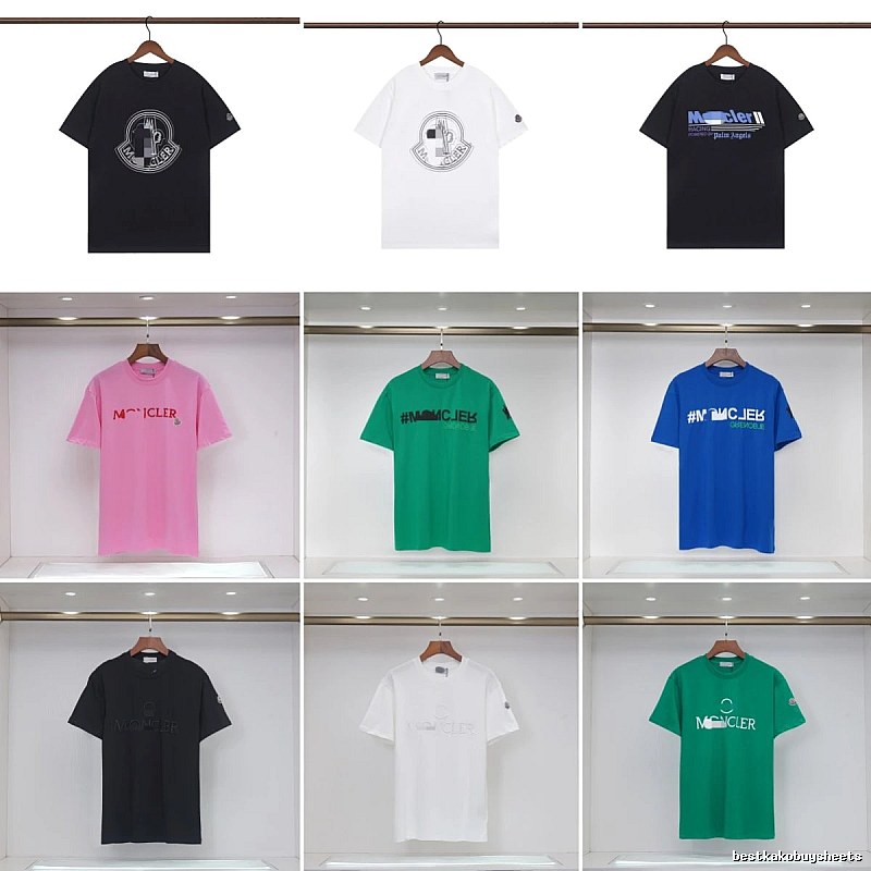 Moncler Co-branded Trendy Style Multi-color Short-sleeve T-shirt