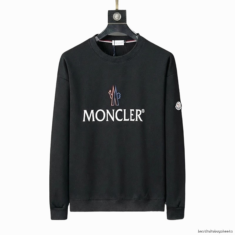 Moncler simple and fashionable black sweatshirt