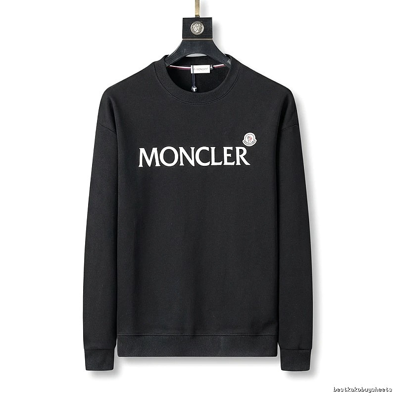Moncler simple-style black sweatshirt