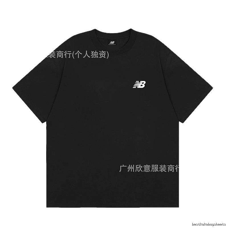 New Balance Basic Casual Black Short Sleeve T-Shirt