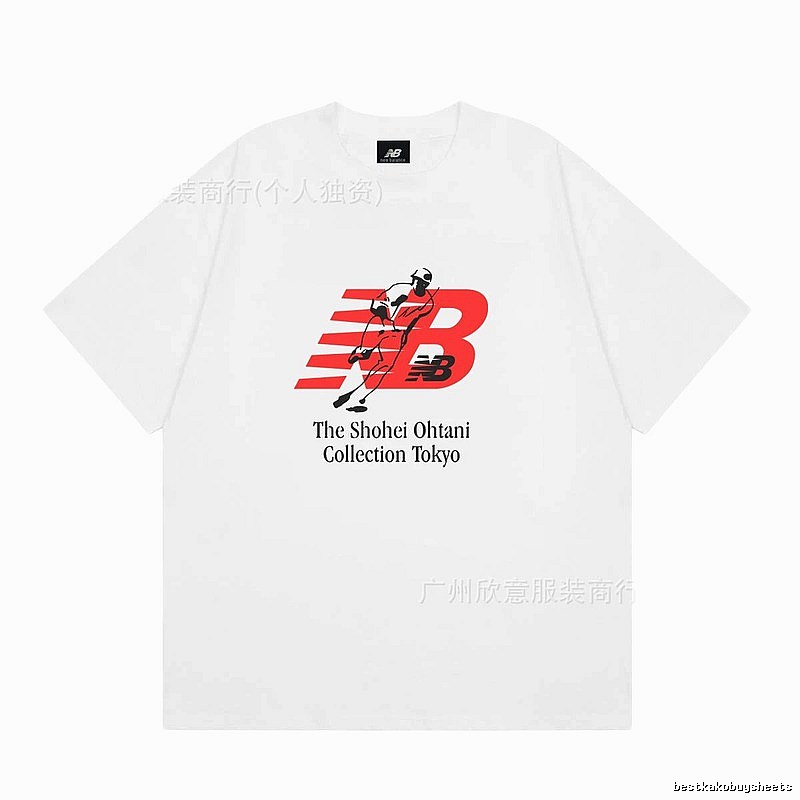 New Balance x Ohtani Sporty White Co-branded T-Shirt