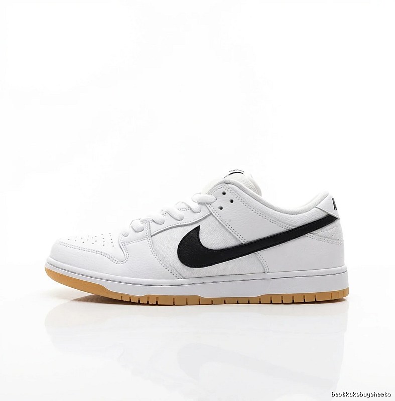 Nike Dunk simple black and white sports shoes