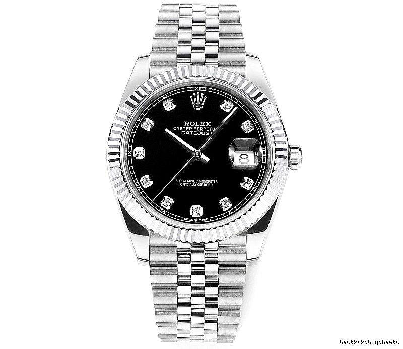 Occasion Rolex Datejust Automatic Watch - Silver And Black