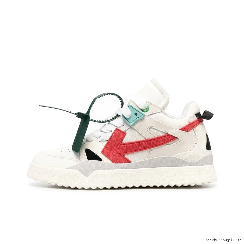 Off-White Arrow Style Casual White Shoes