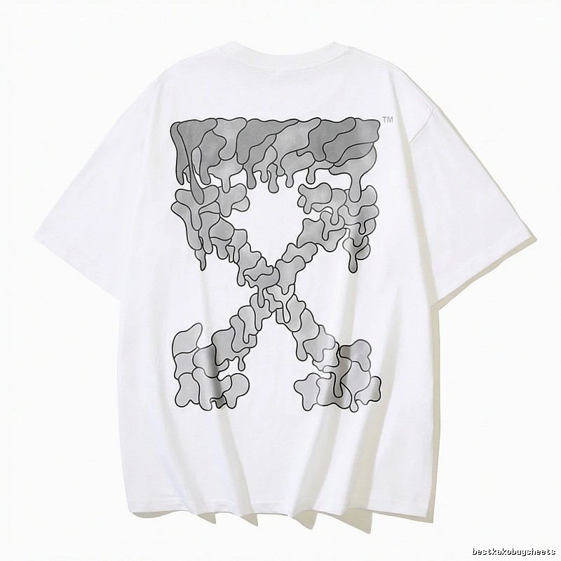 Off-White Gradient Style White T-shirt