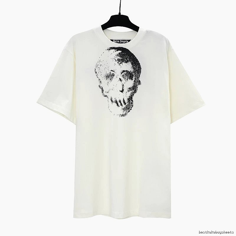 Palm Angels Relaxed Logo T-shirt White Palm Tree with Designer-Inspired Detail