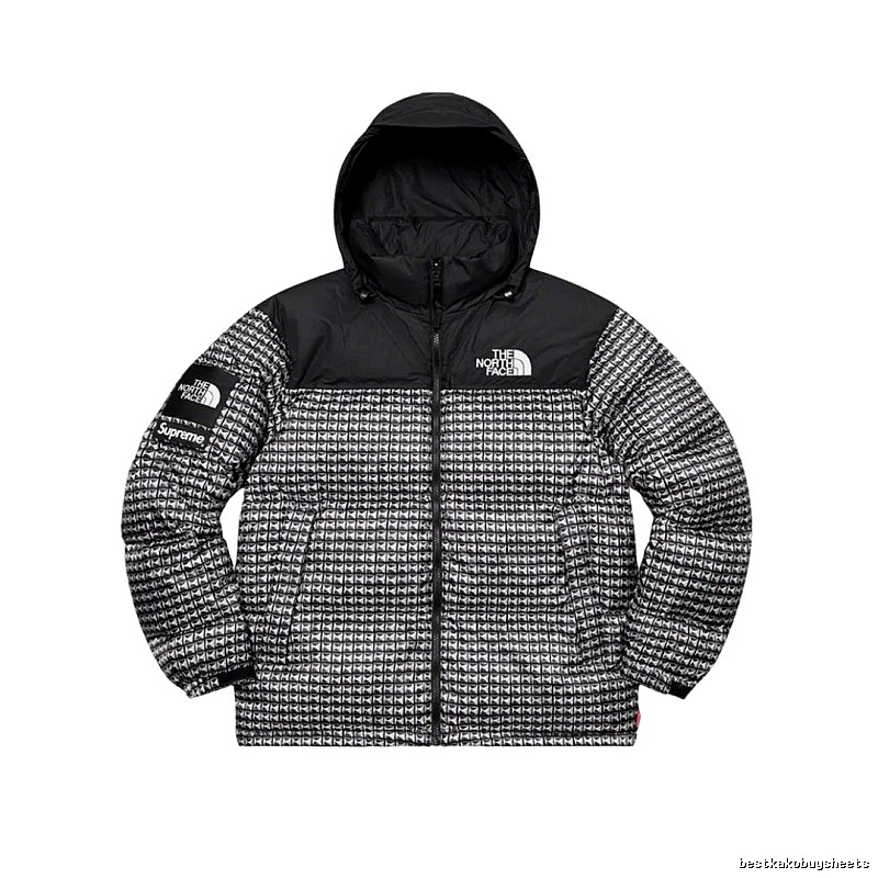 Pattern Logo The North Face Puffer Jacket for Photo Ready Looks