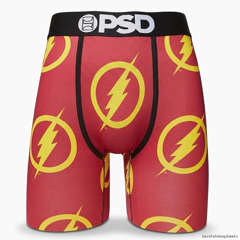 PSD Lightning Series Red Trendy Pants