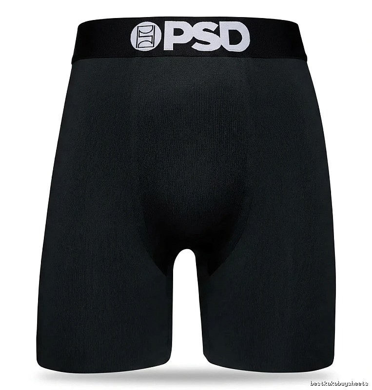 PSD Men's Simple Style Black Shorts