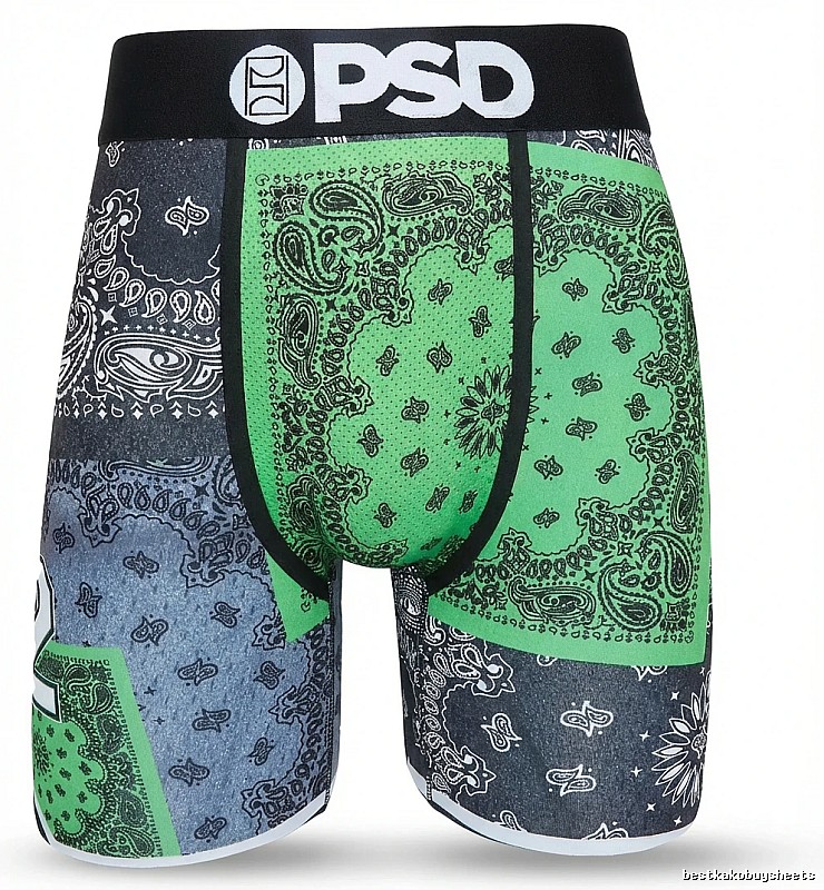 PSD Paisley Patchwork Shorts