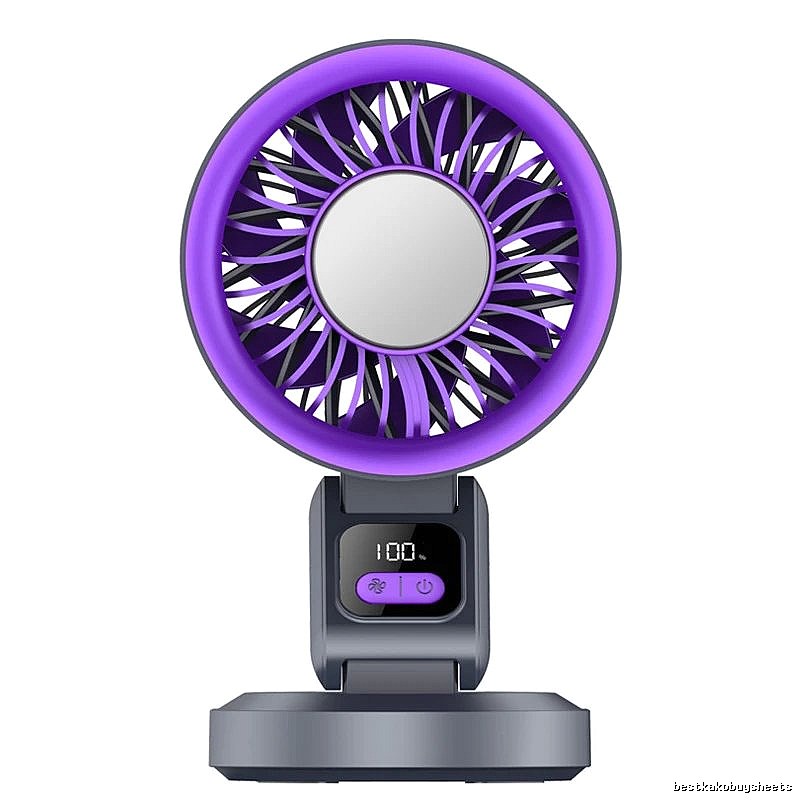 Quick Cooling Desktop Cooling Fan Gray Cold-compress Version