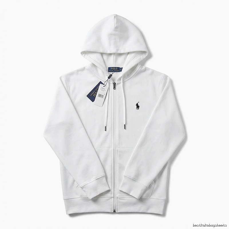 Ralph Lauren basic casual white sweatshirt