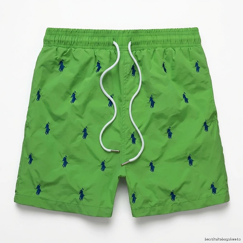 Ralph Lauren green printed shorts
