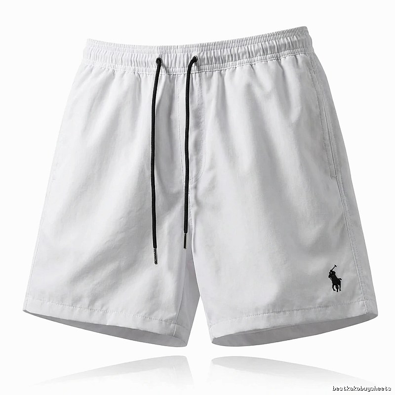 Ralph Lauren minimalist style white shorts