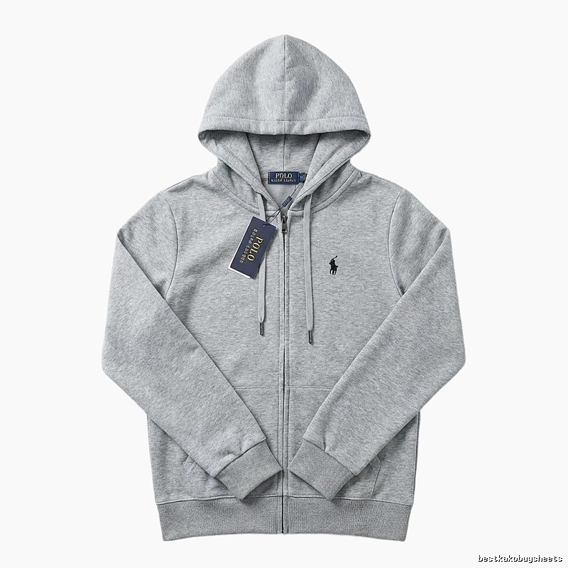 Ralph Lauren POLO series grey hoodie
