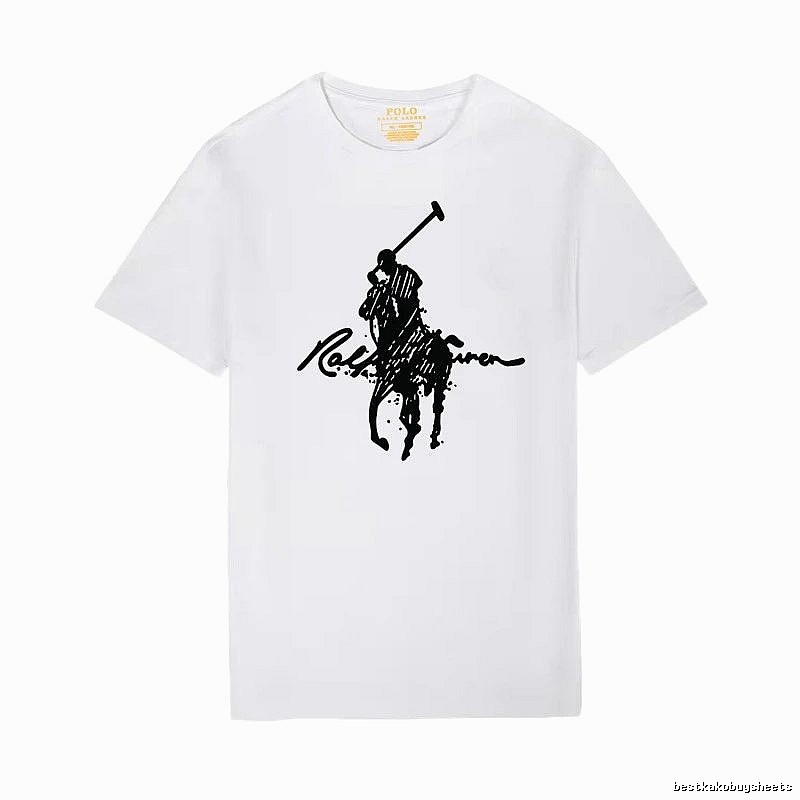 Ralph Lauren Polo-style white T-shirt