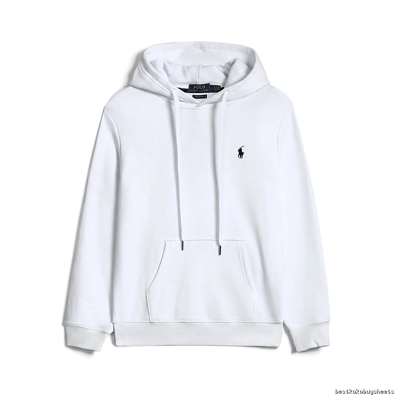 Ralph Lauren Polo white hooded sweatshirt