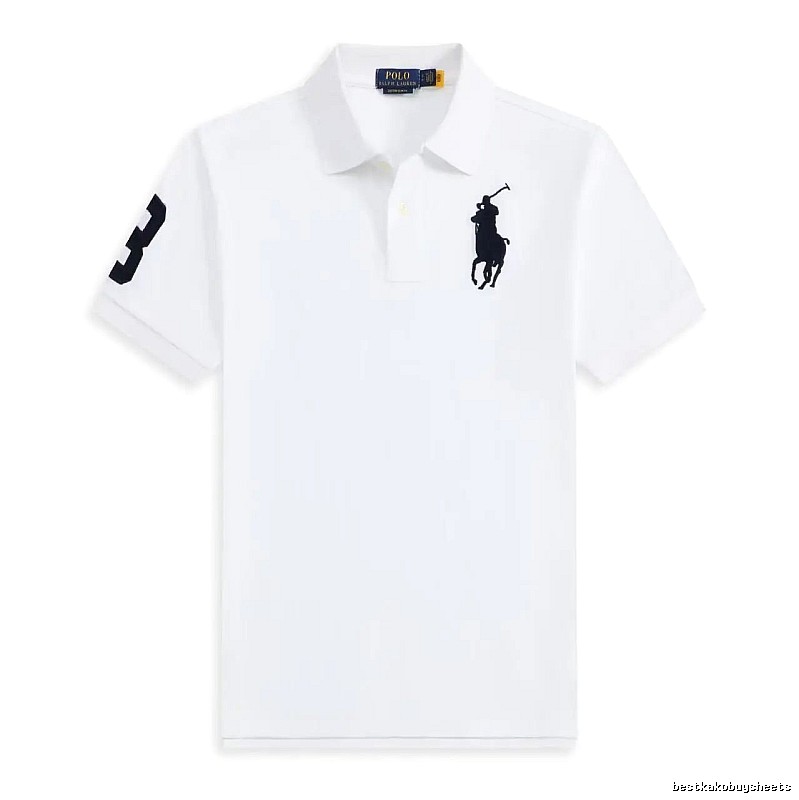 Ralph Lauren Polo White Minimalist Style T-shirt