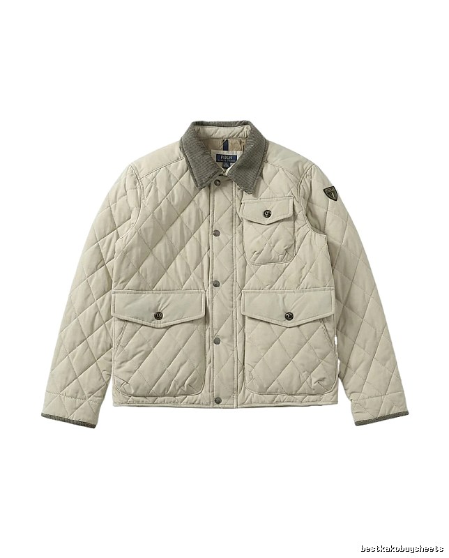 Ralph Lauren quilted retro-style cotton jacket