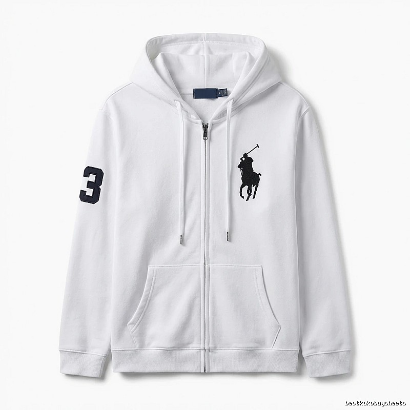 Ralph Lauren sporty white sweatshirt