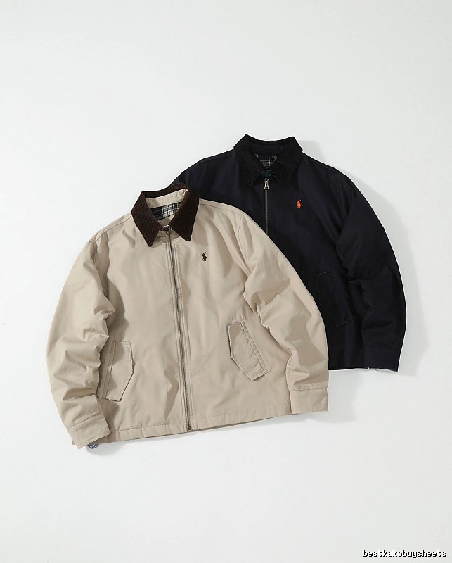 RalphLauren Daily Edit Collared Casual Jacket in Cream