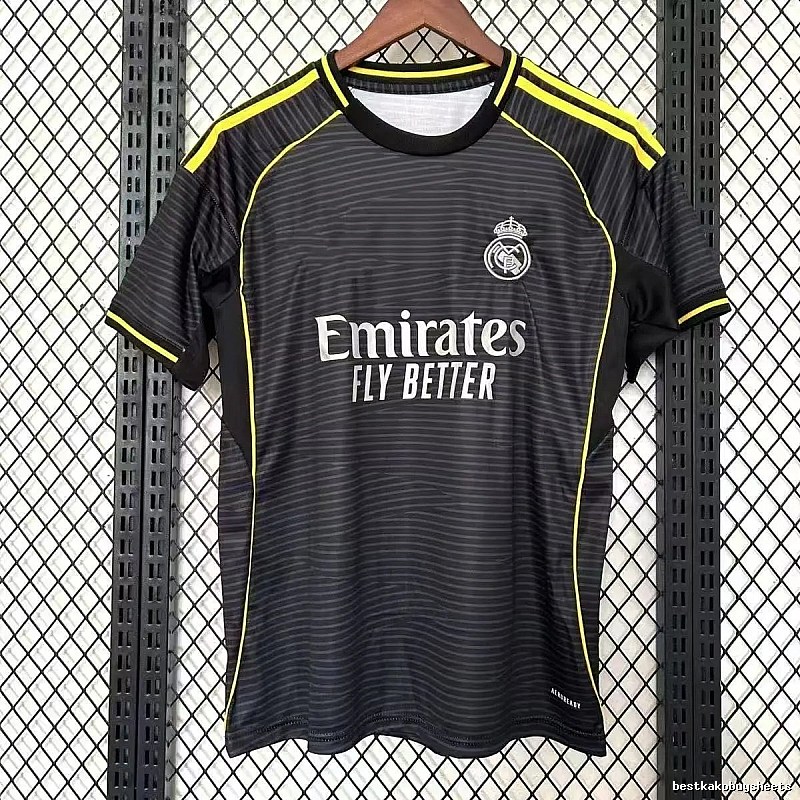 Real Madrid Easy Match Home soccer jersey White Football Gold for Everyday Use