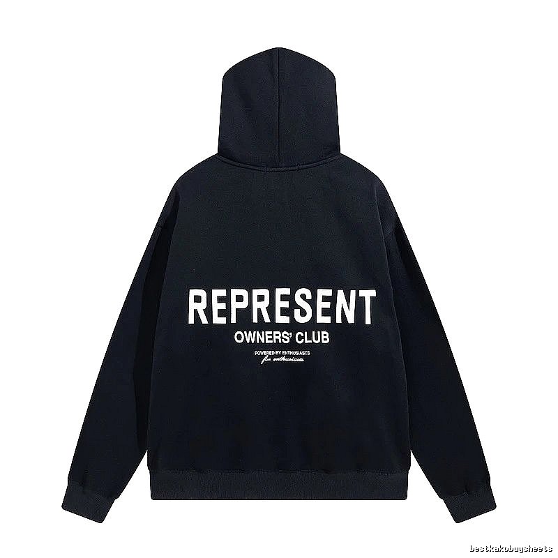 Represent Classic Owners Club hoodie Navy Large Represent for Daily Styling