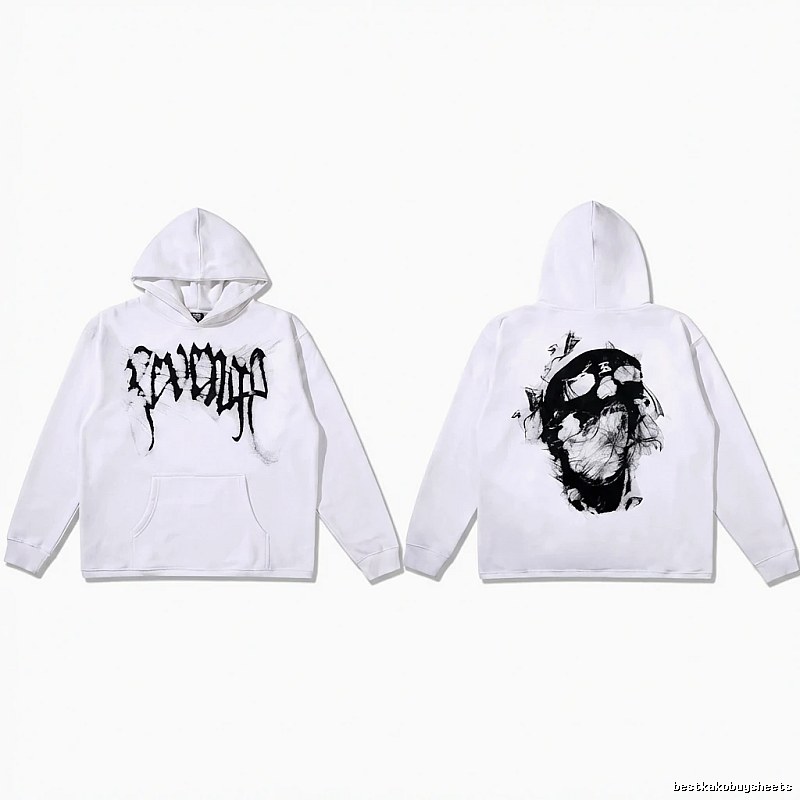 Revenge dark - style white hoodie