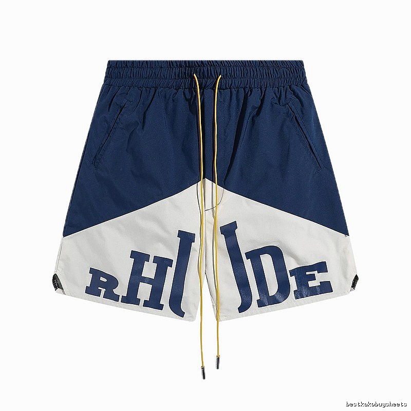 RHUDE Color - Blocking Sports Shorts