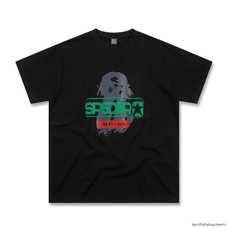Sp5der Dark Cool Trend Short Sleeve