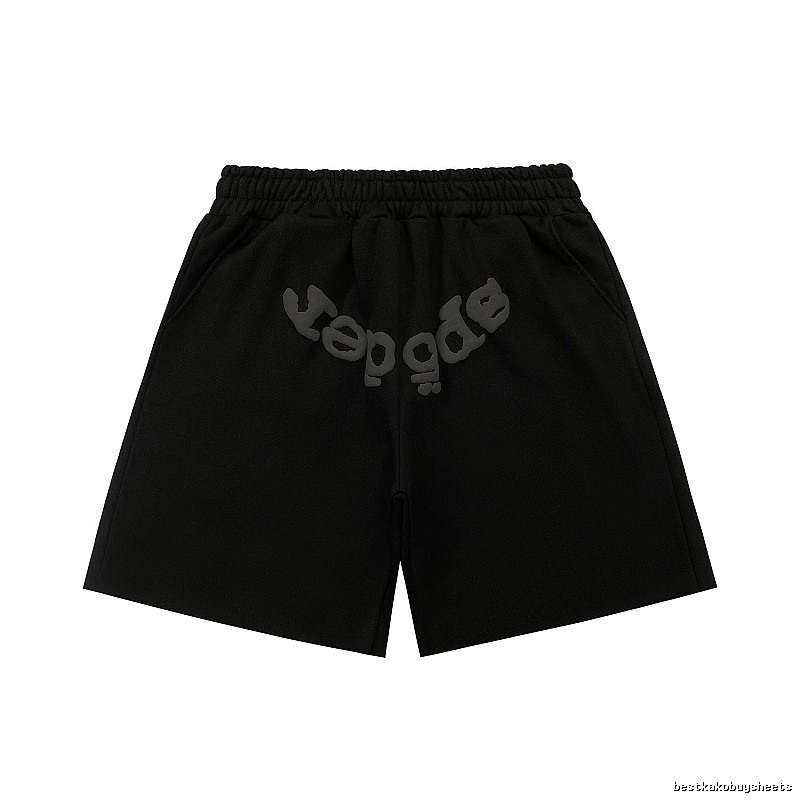 Sp5der letter trendy brand style shorts
