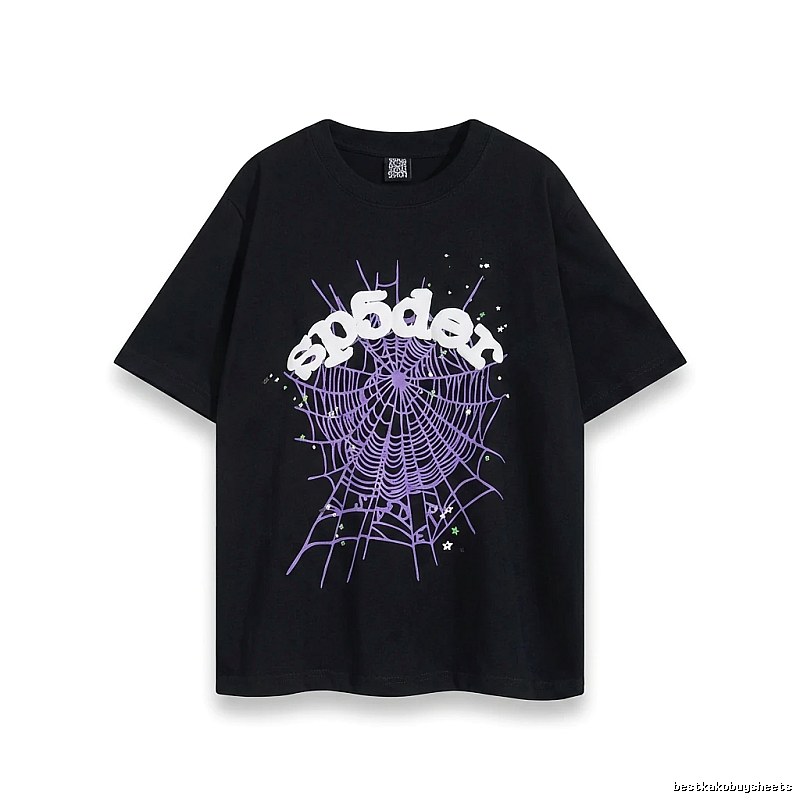 Sp5der Spider Web Dark Style T-shirt