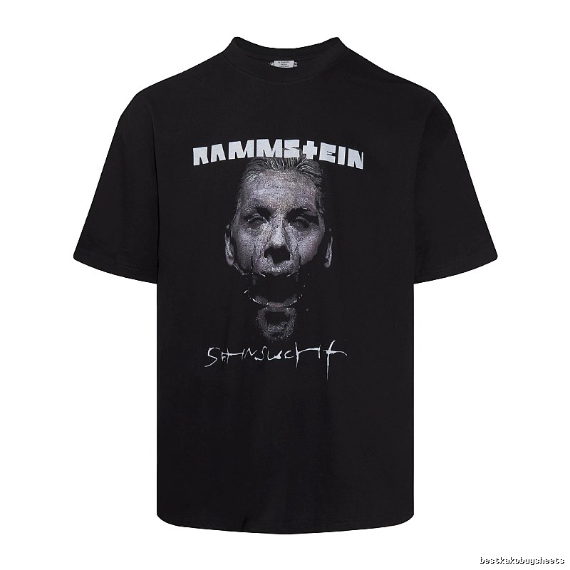 Streetwear Statement graphic T-shirt Black Colorful Lucky with Logo Accent