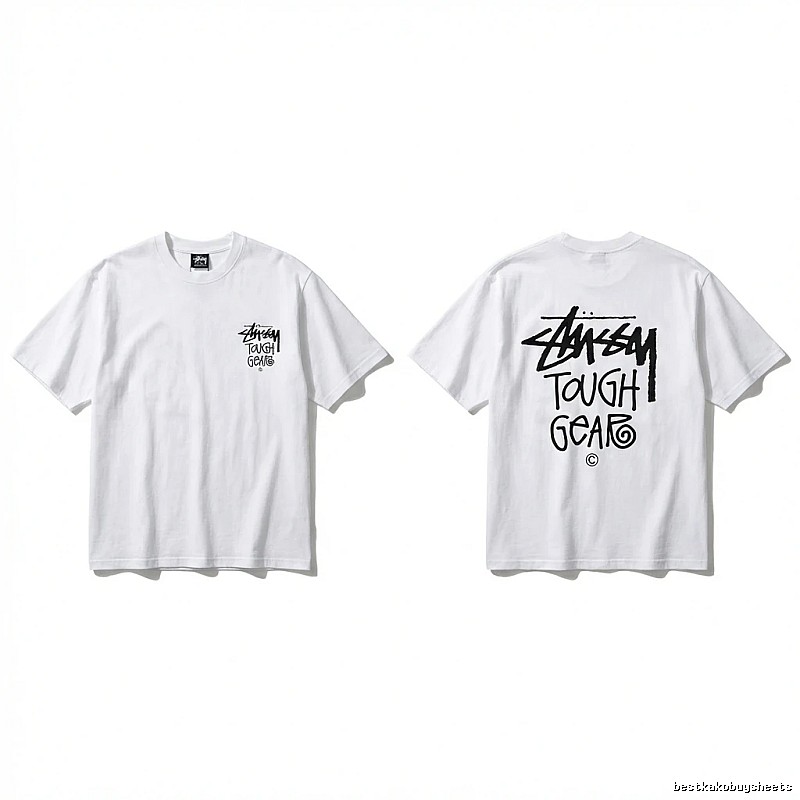 Stussy Graffiti Style White T-shirt