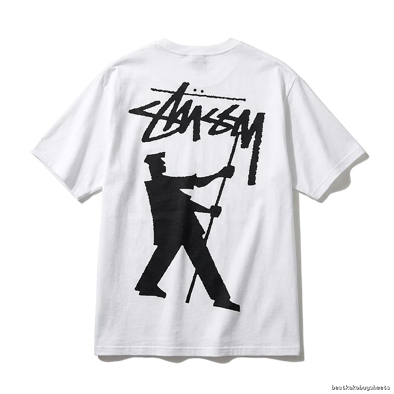 Stussy Graffiti Style White T-shirt